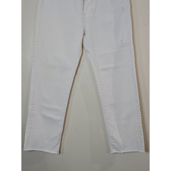 LUCKY BRAND 90's High Rise Loose Crop Jeans Size 26 Straight Leg Button Fly - Picture 4 of 12